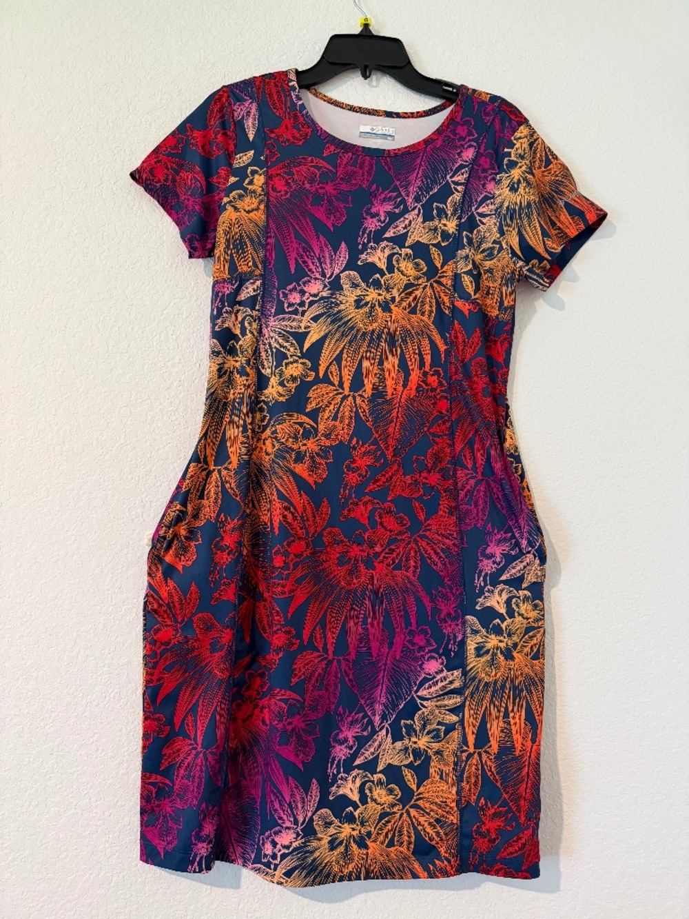 Columbia PFG Tropical Dress Short Sleeve Floral M